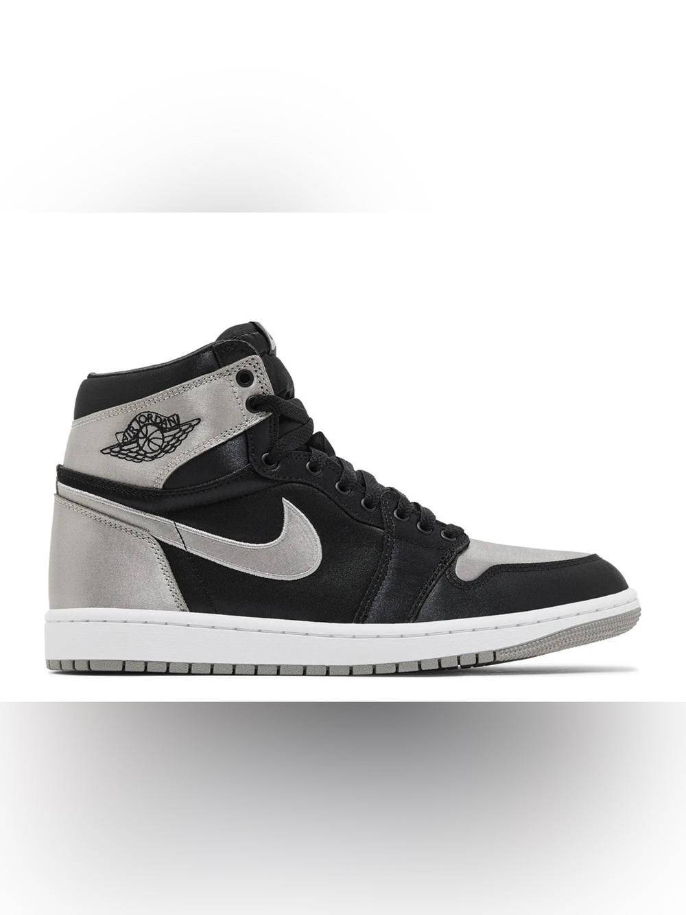 Nike Air Jordan 1 Women’s Satin Shadow - Black & Gray